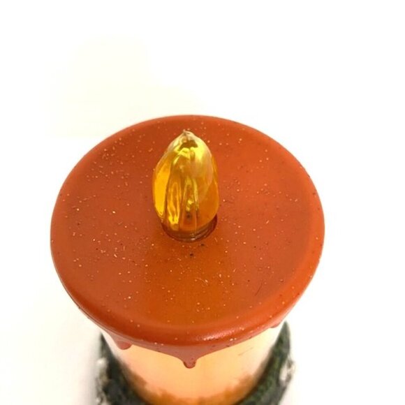 Halloween Light Up Candle Skulls Sparkle Battery Operated - Picture 4 of 6